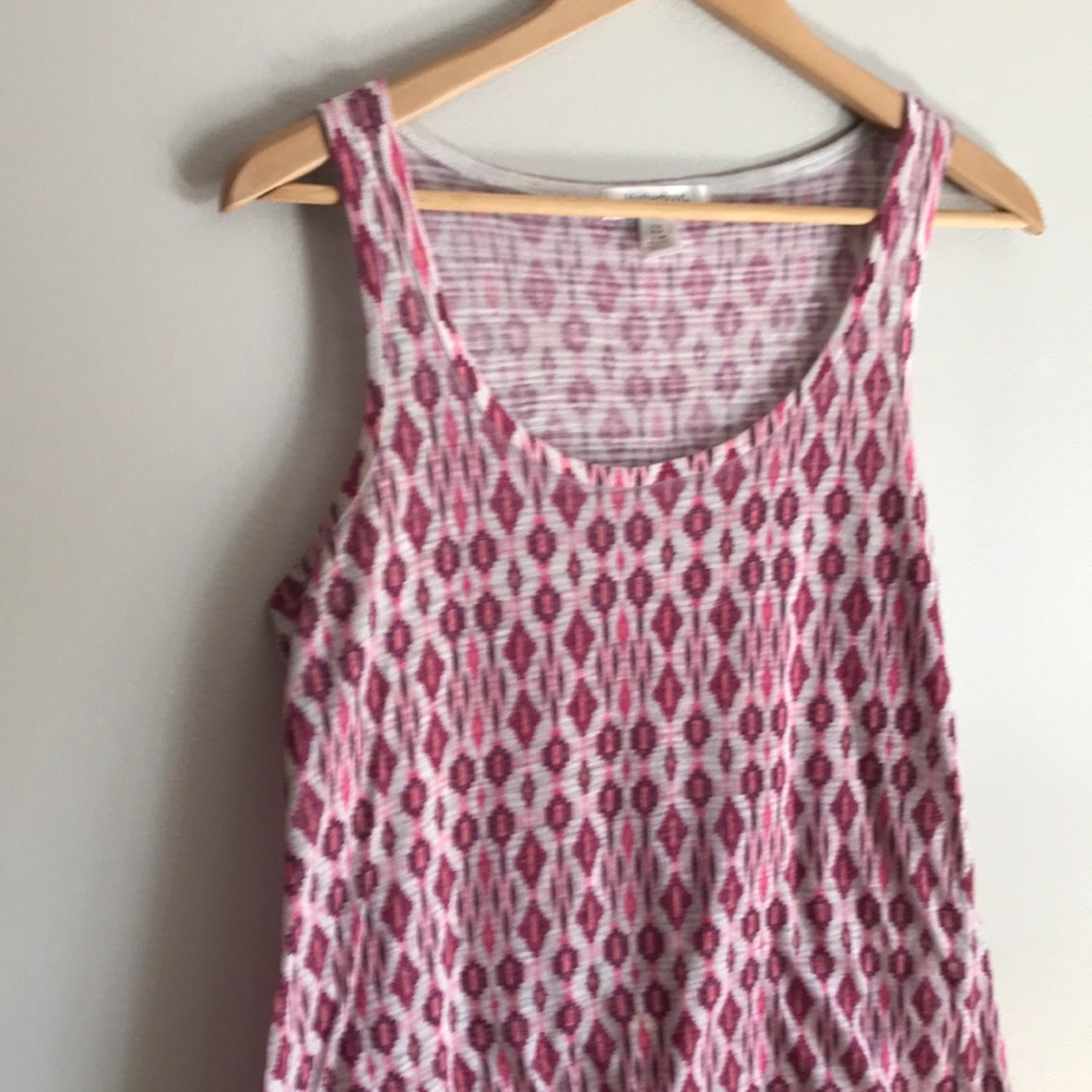 Chic maternity boho tank